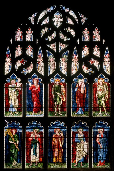 South Transept by Edward Burne Jones